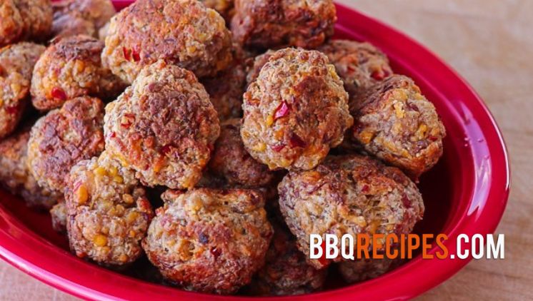 Spicy Sausage And Cheese Balls