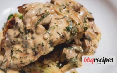 Grilled Chicken With Mushroom Sauce