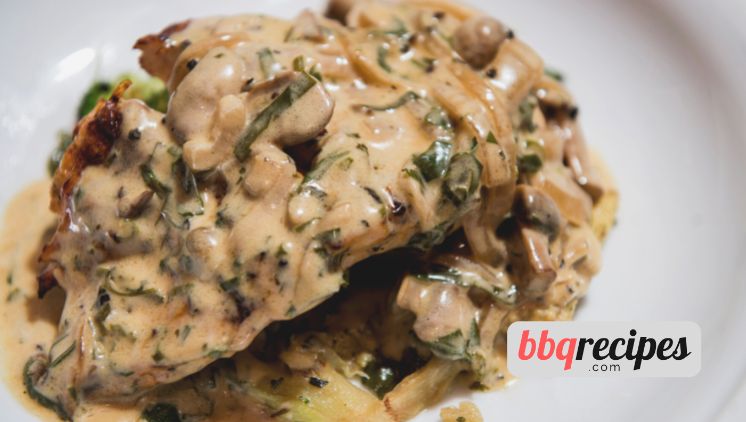 Grilled Chicken With Mushroom Sauce